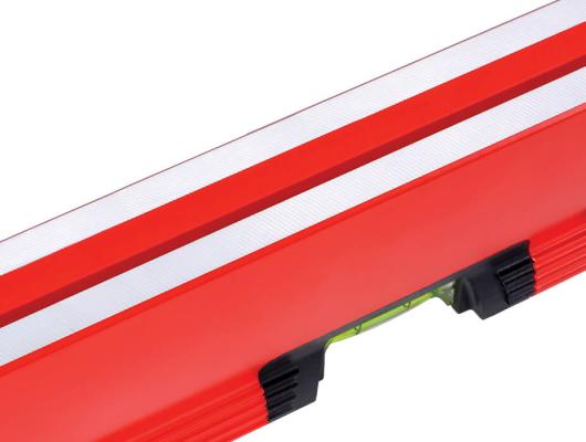 KAPRO VULCAN Prof. vaterpas 60 cm med DualView, V-spor, magneter og 3 acryl-libeller